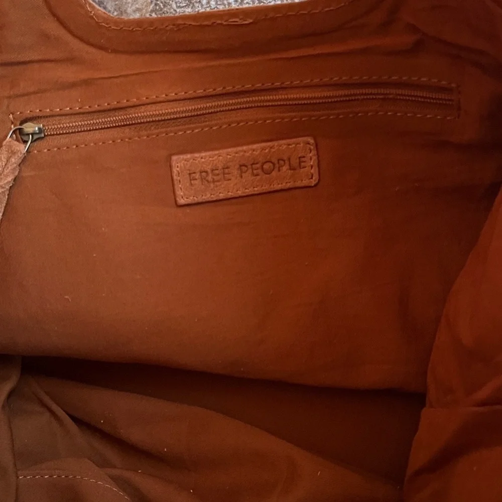 Free People Suede Caravan Tote NWT